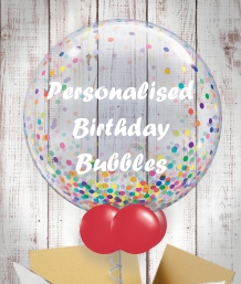 Personalised Birthday Bubble Balloons | Party Save Smile